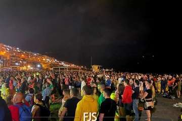 Espectáculo pirotécnico de Melenara 2022/Francisco Javier Santana, TA, Jesús Ruiz y Antonio Alí.